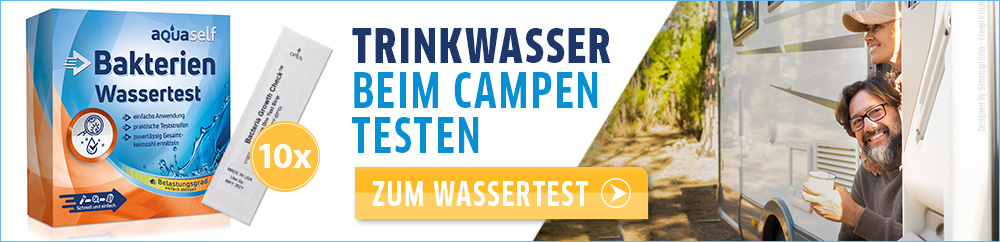 Wassertest fürs Campen